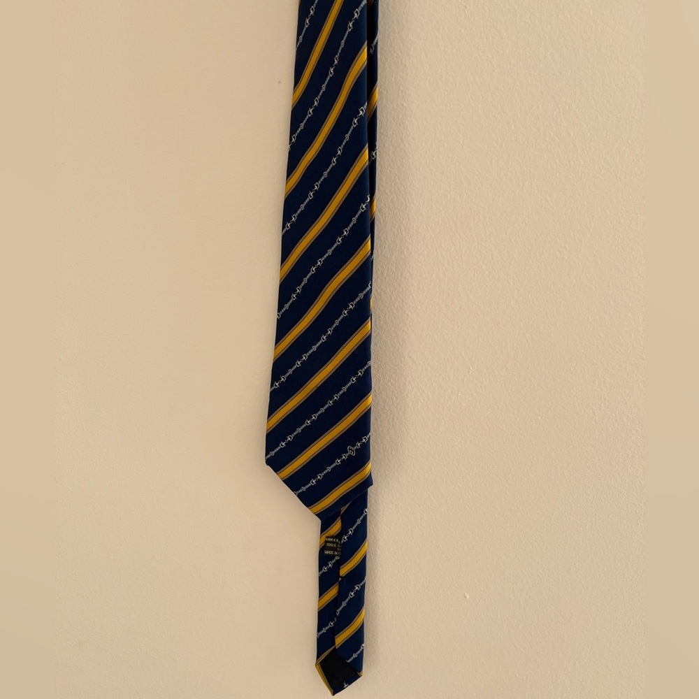 Vintage Gucci Men’s Silk Tie 1970s - Picture 2 of 6